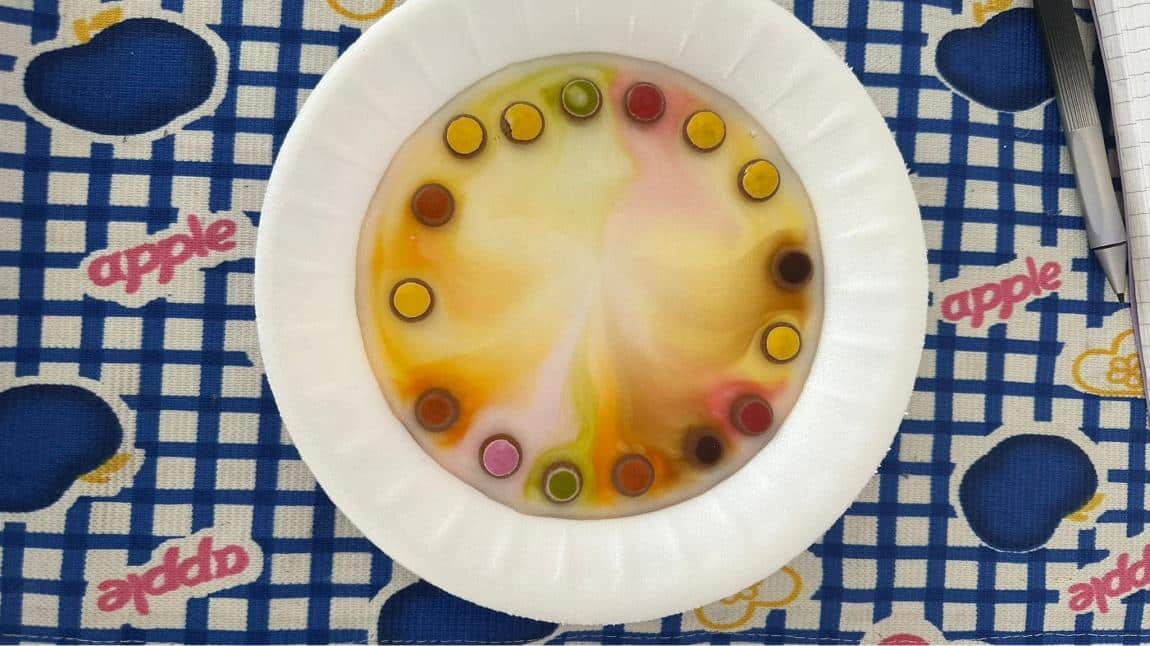 Öğrencilerimiz 'Fun with Science’ Ünitesindeki Food Coloring Deneyini Yaptılar 
